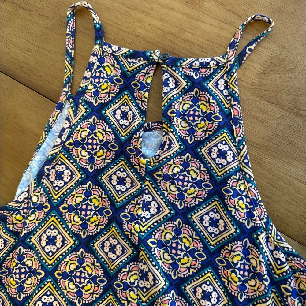 Old Navy NWOT Colorful Geometric Print Romper Size Small - Picture 10 of 12